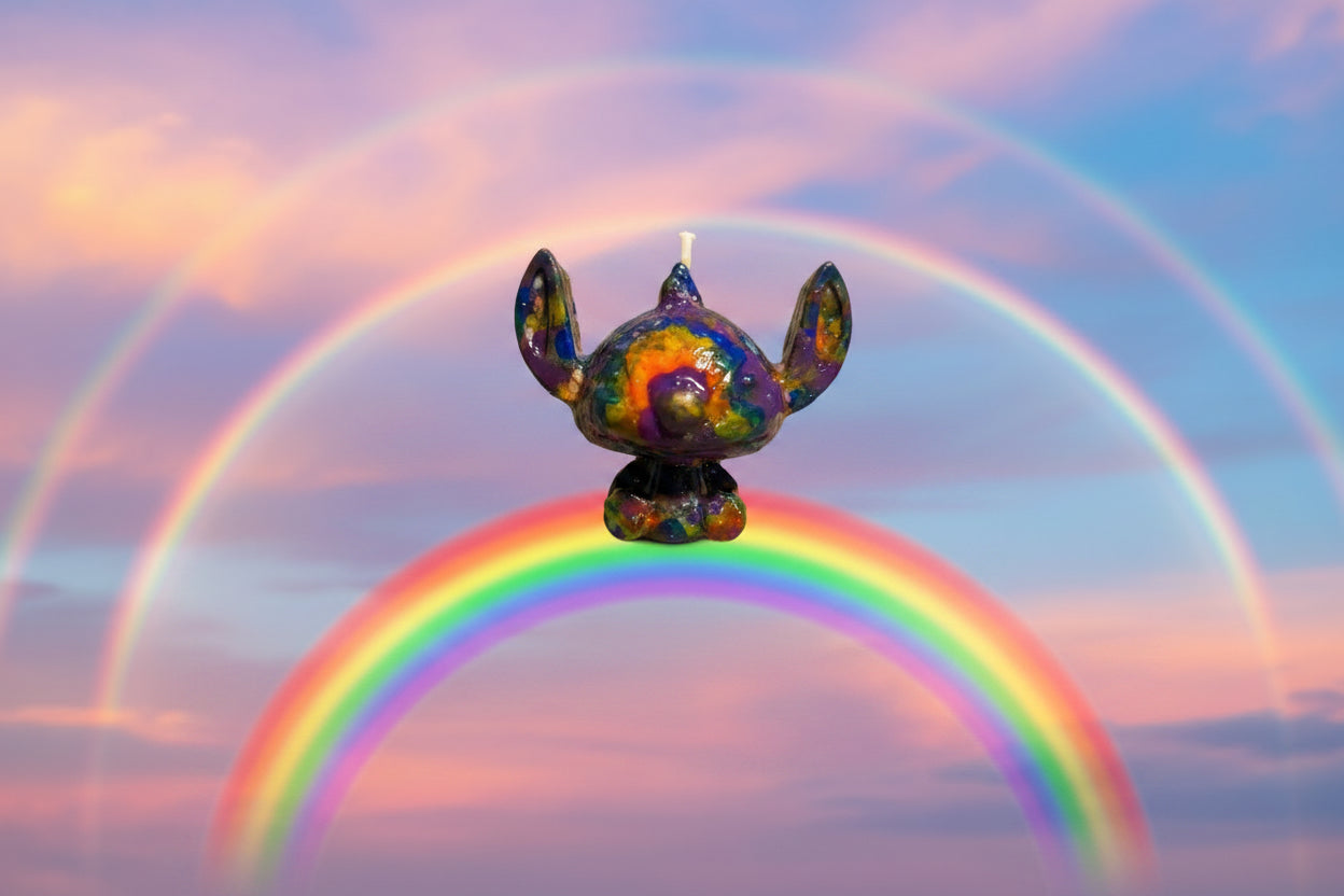 Stitch 3D candle